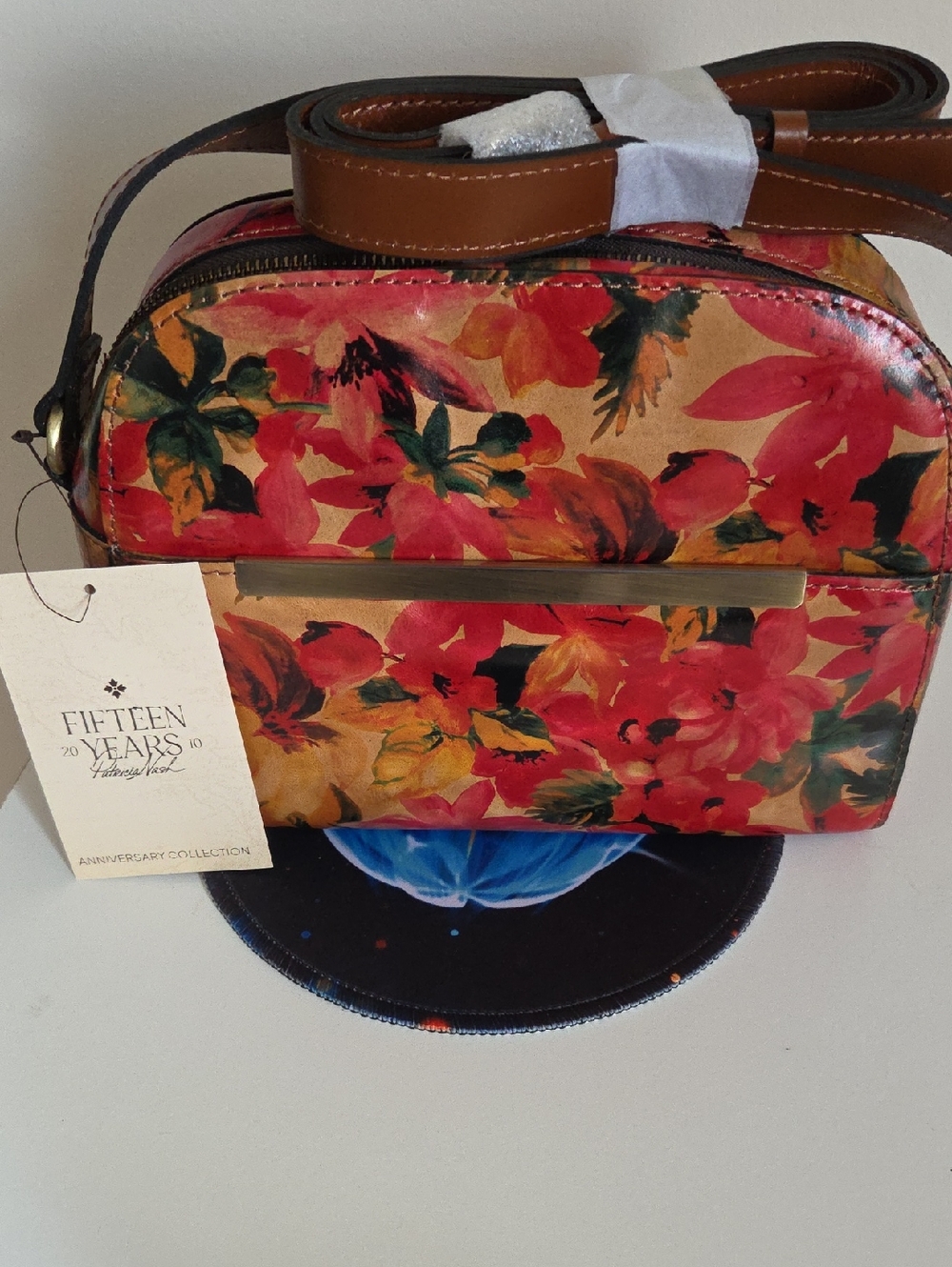 Patricia Nash Artemis Floral Crossbody - FIRM PRICE